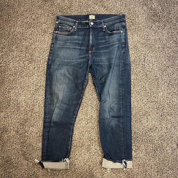 Citizens Of Humanity Dark Blue Jeans - Picture 1 of 8